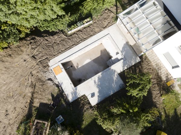Pool Area Grading in Sequim