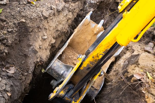 Downspout Trenching in Sequim