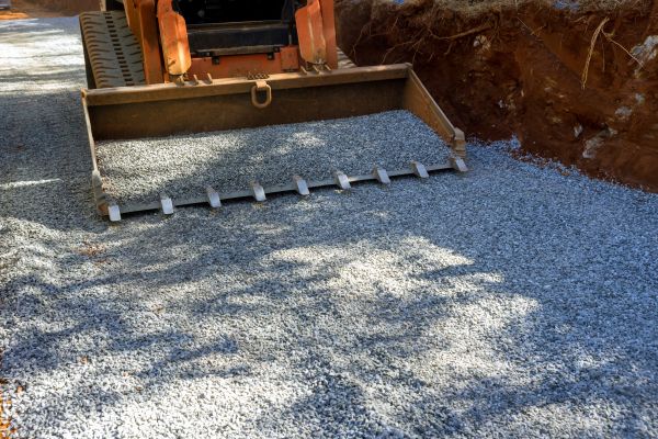 Gravel Driveway Rut Repair in Sequim