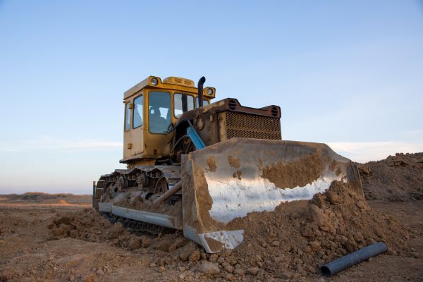 Bulldozer Land Grading in Sequim