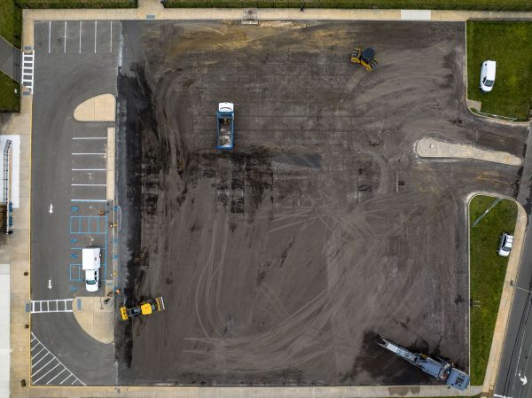 Parking Lot Excavation in Sequim